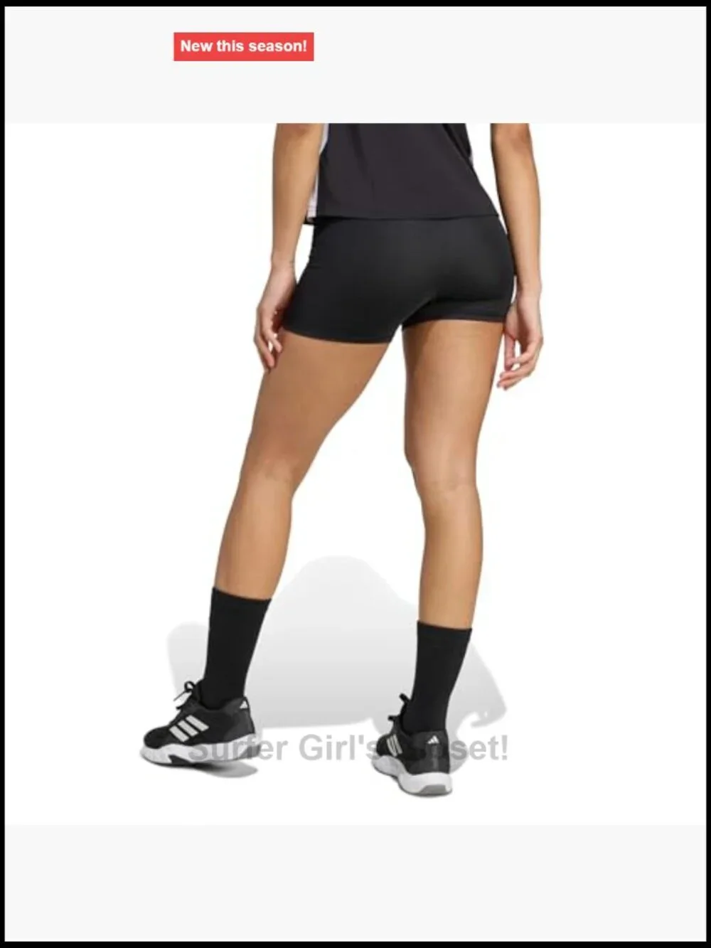 Techfit Period-Proof Volleyball Tight Shorts with CLIMACOOL